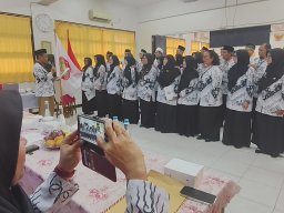 Pelantikan dan Rapat Kerja Pengurus PGRI Cabang Pulogadung Masa Bakti XXIII Periode 2025–2030 Berlangsung Khidmat